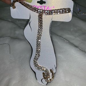 Gold anklet